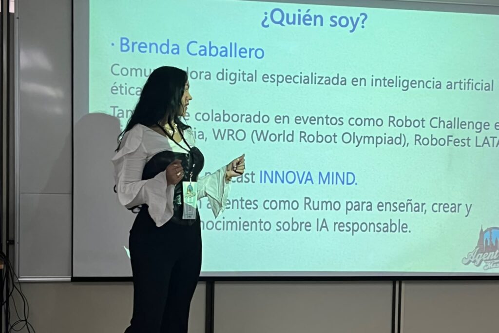 Brenda Caballero, conferencista para eventos corporativos sobre Inteligencia Artificial Aplicada